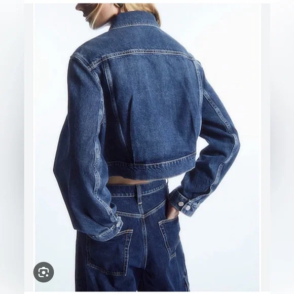 COS Jean Jacket Blue - Picture 2 of 11